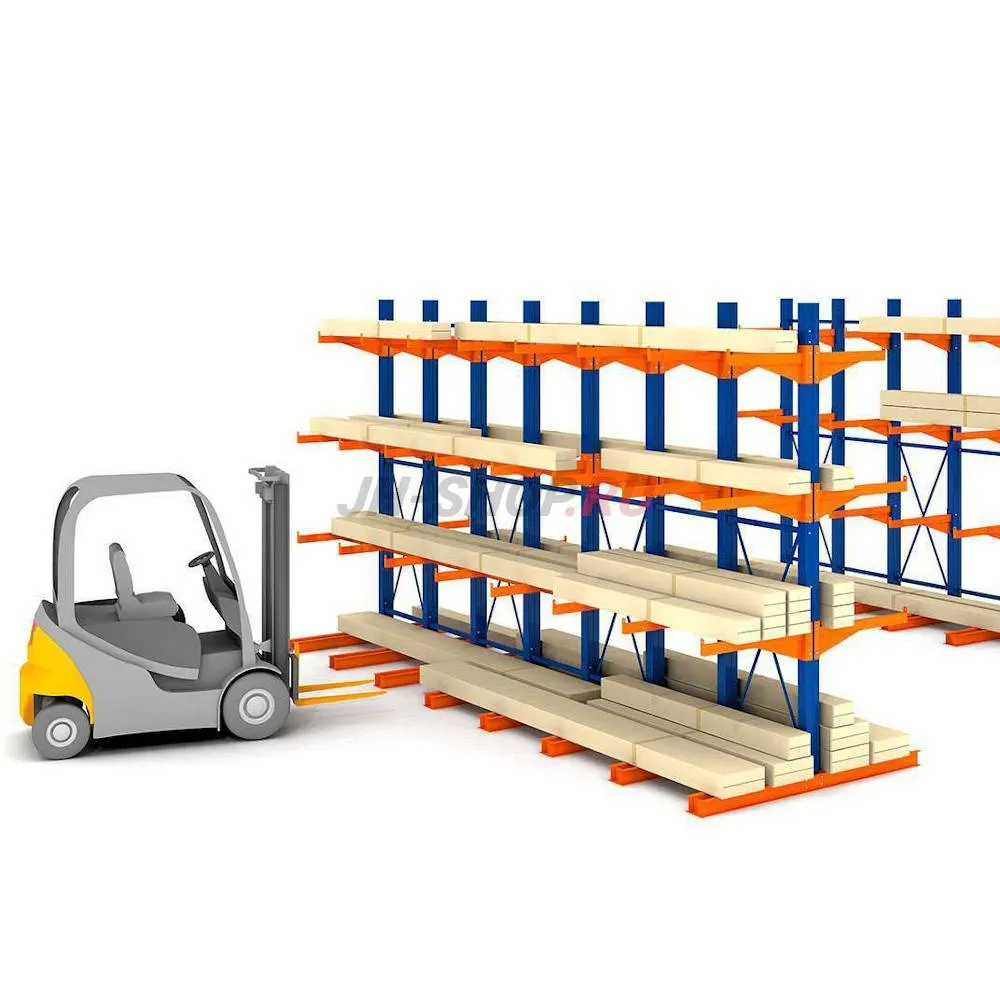 Консольный двусторонний стеллаж 18-123