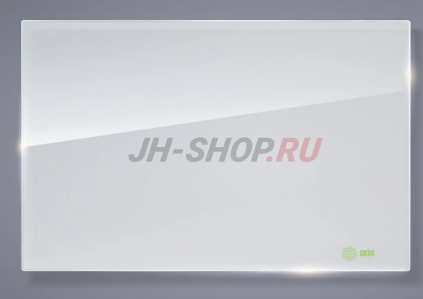 Доска стеклянная Cactus CS-GBD-120x150-WT (Белое стекло)