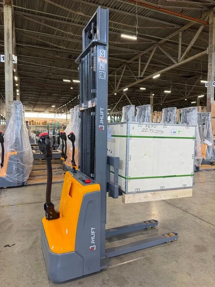 Штабелер электрический самоходный JHLIFT CDD15 Z, 2700мм, Li-Ion