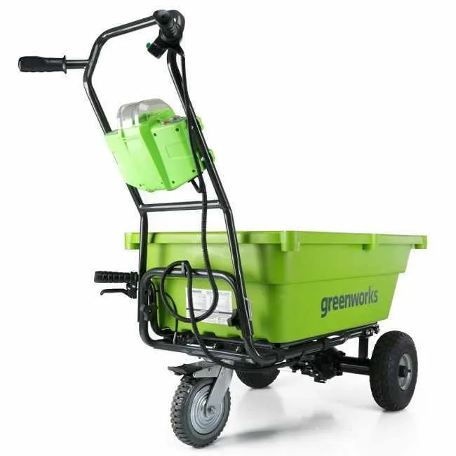 Садовая тележка самоходная 106 л G-MAX 40V G40GC