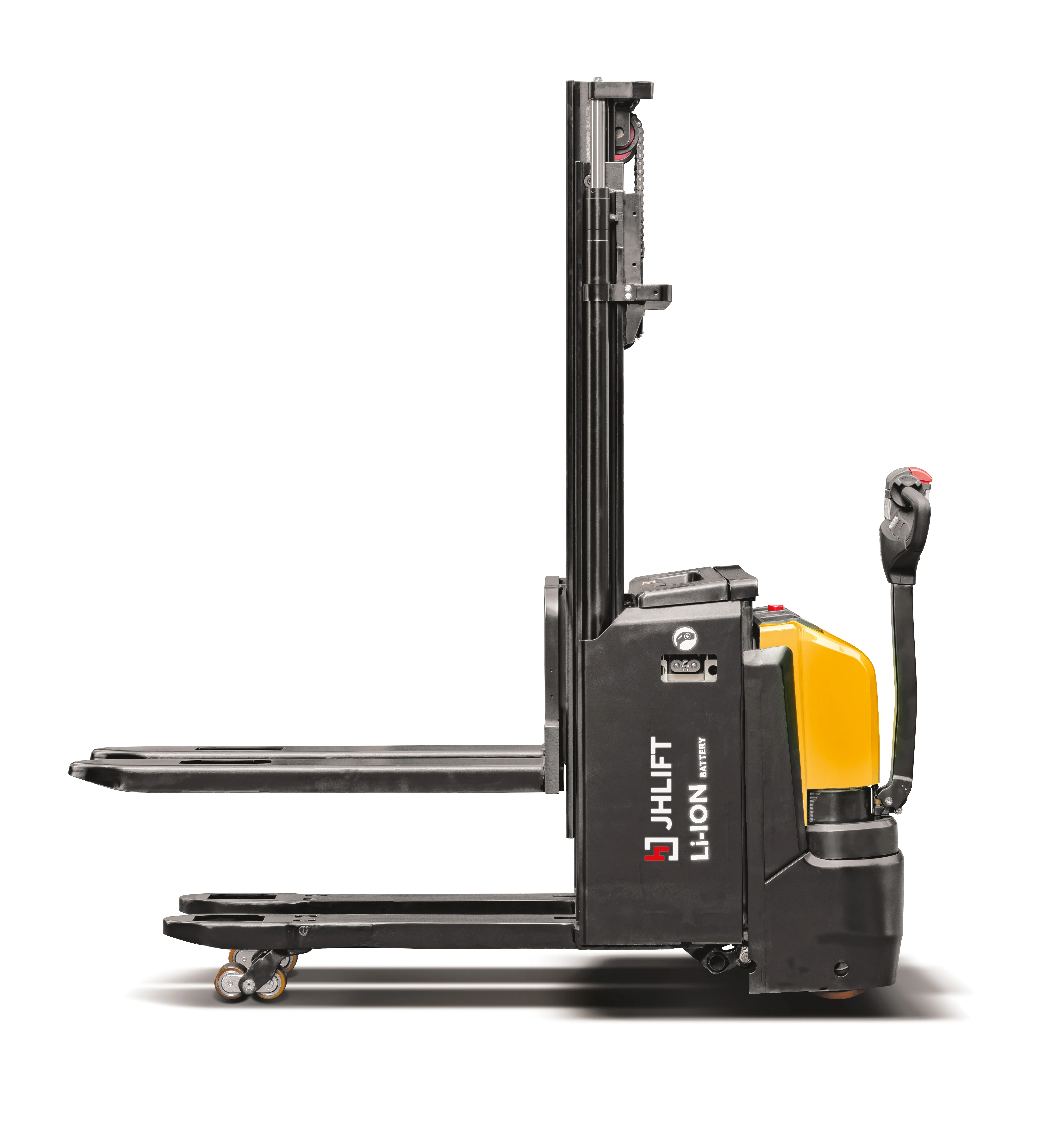 Штабелер электрический самоходный JHLIFT CDD20-X-SID для двух паллет, 1660-2905 мм, Li-Ion
