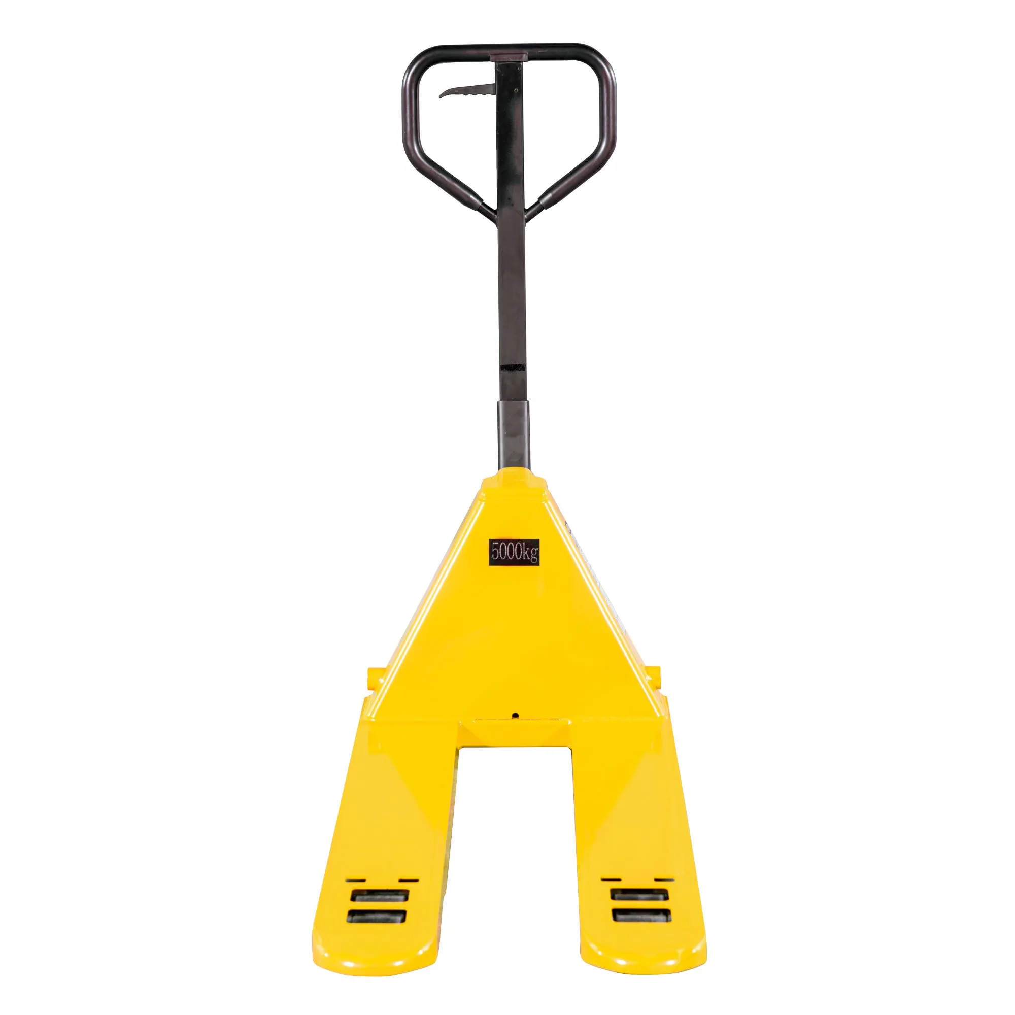 Большегрузная гидравлическая тележка (рохля) JHLIFT AC50-H, 5000 кг, 1500х550 мм, с металлическими колесами