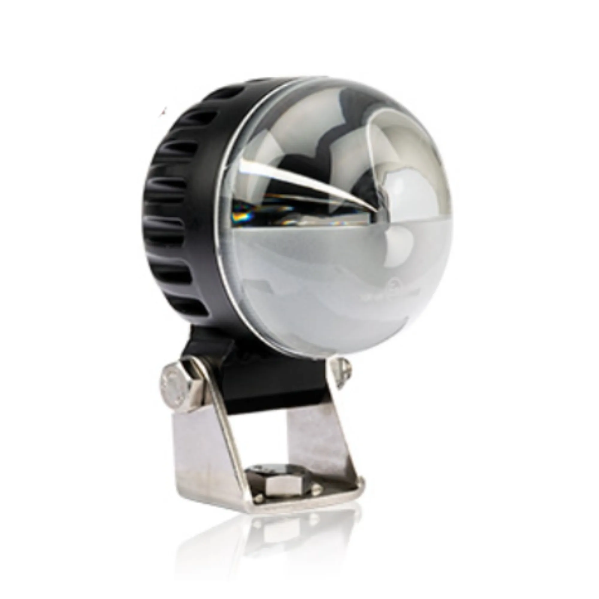 Светодиодная фара для погрузчиков «RED LINE» 12-80V 5W  полукруг