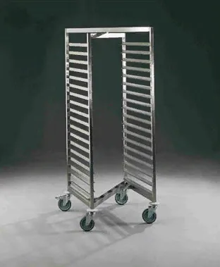 Тележка-шпилька RWG 1/36 GN 75-B-U для 36 х GN-контейнеров, поперечная загрузка Hupfer