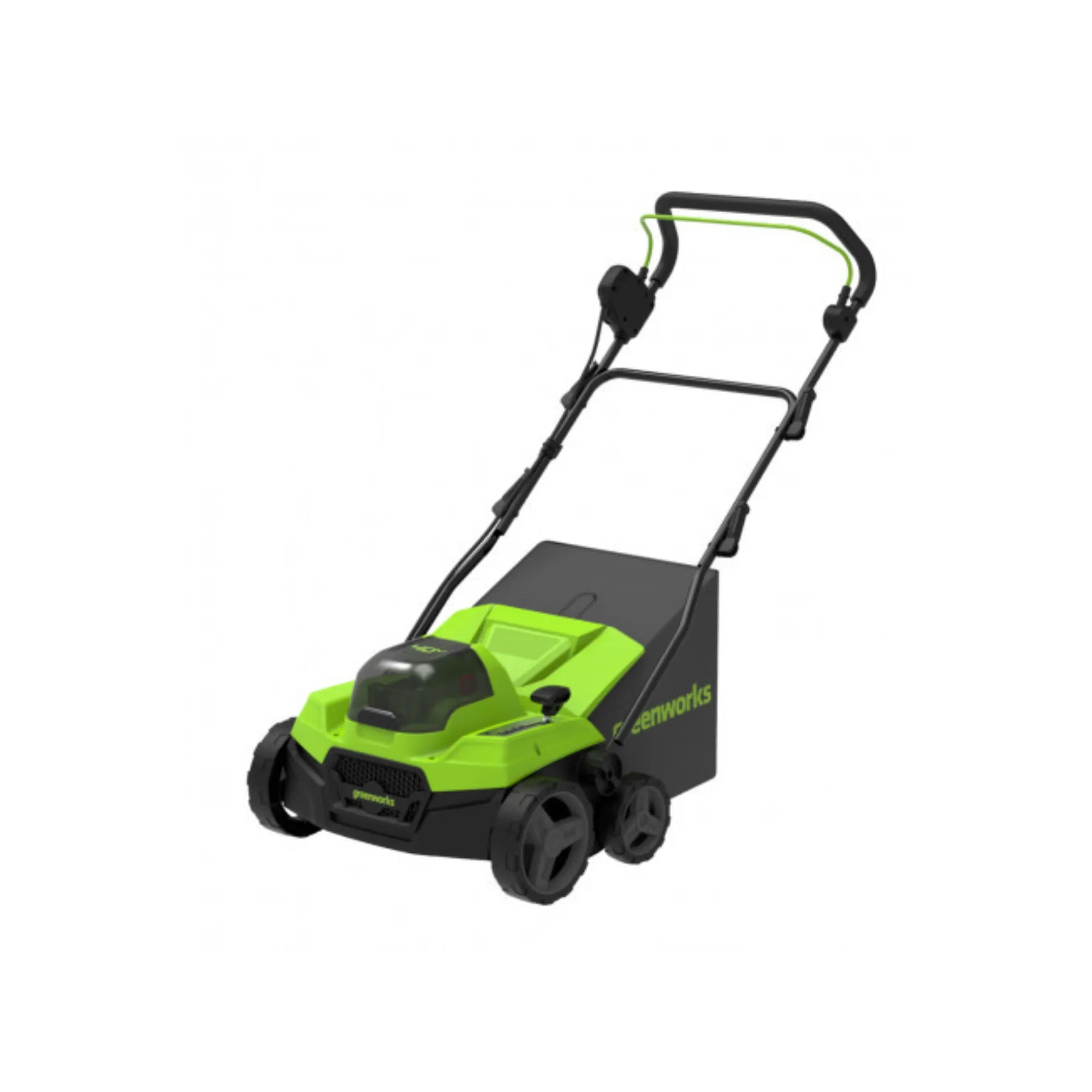 Аэратор-скарификатор аккумуляторный Greenworks GD40SC38IIK4, 40V, c АКБ 4Ач и ЗУ