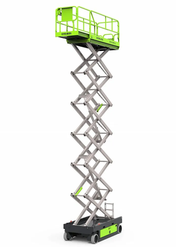 Электрический ножничный подъемник ZOOMLION ZS1414HD-Li, р/в 15700 мм, г/п 350 кг