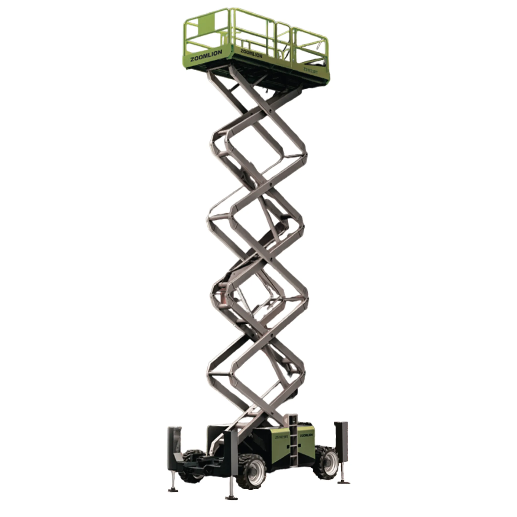 Самоходный ножничный подъемник (дизельный) ZOOMLION ZS1623RT, р/в 18000 мм, г/п 680 кг
