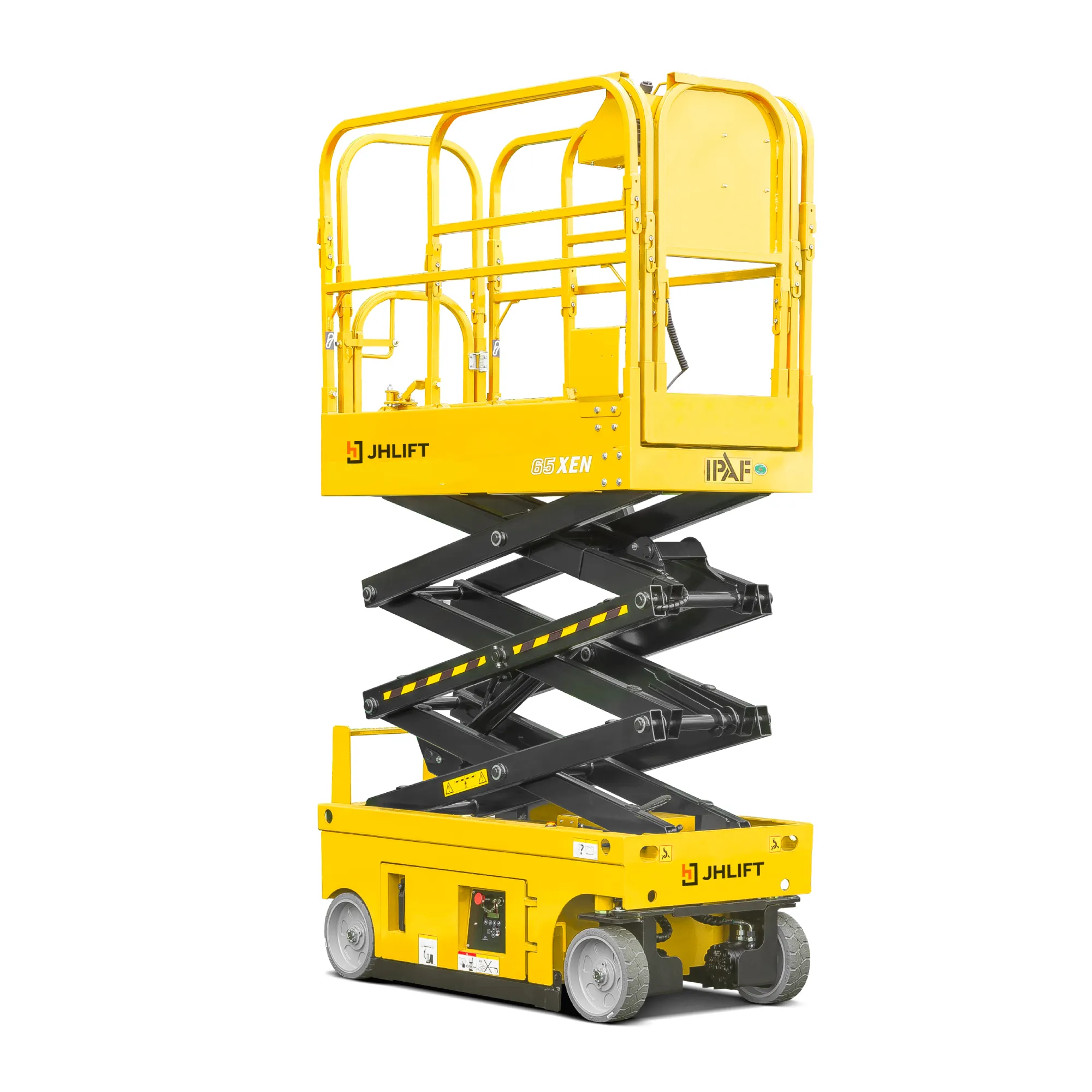 Электрический ножничный подъемник JHLIFT 65XEN, р/в 6500 мм, г/п 320 кг