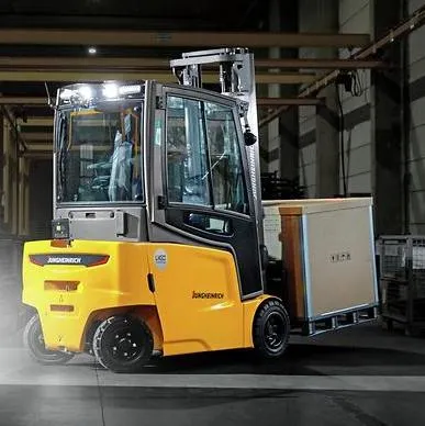 Электрический погрузчик Jungheinrich EFG 316k DZ, 4700 мм с системой Aquamatic