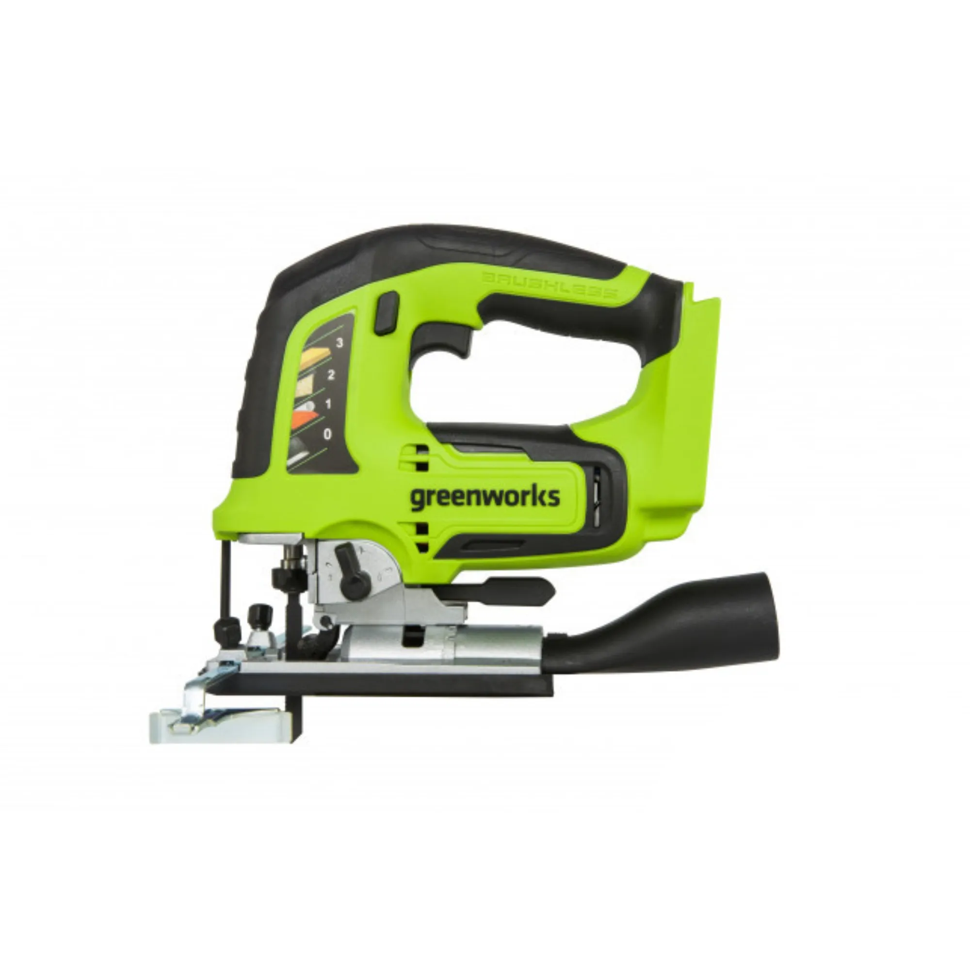 Лобзик аккумуляторный Greenworks GD24JS, 24V, без АКБ и ЗУ