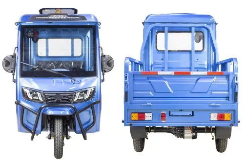 Грузовой электротрицикл Rutrike КАРГО Кабина 1500 60V1000W с обогревом
