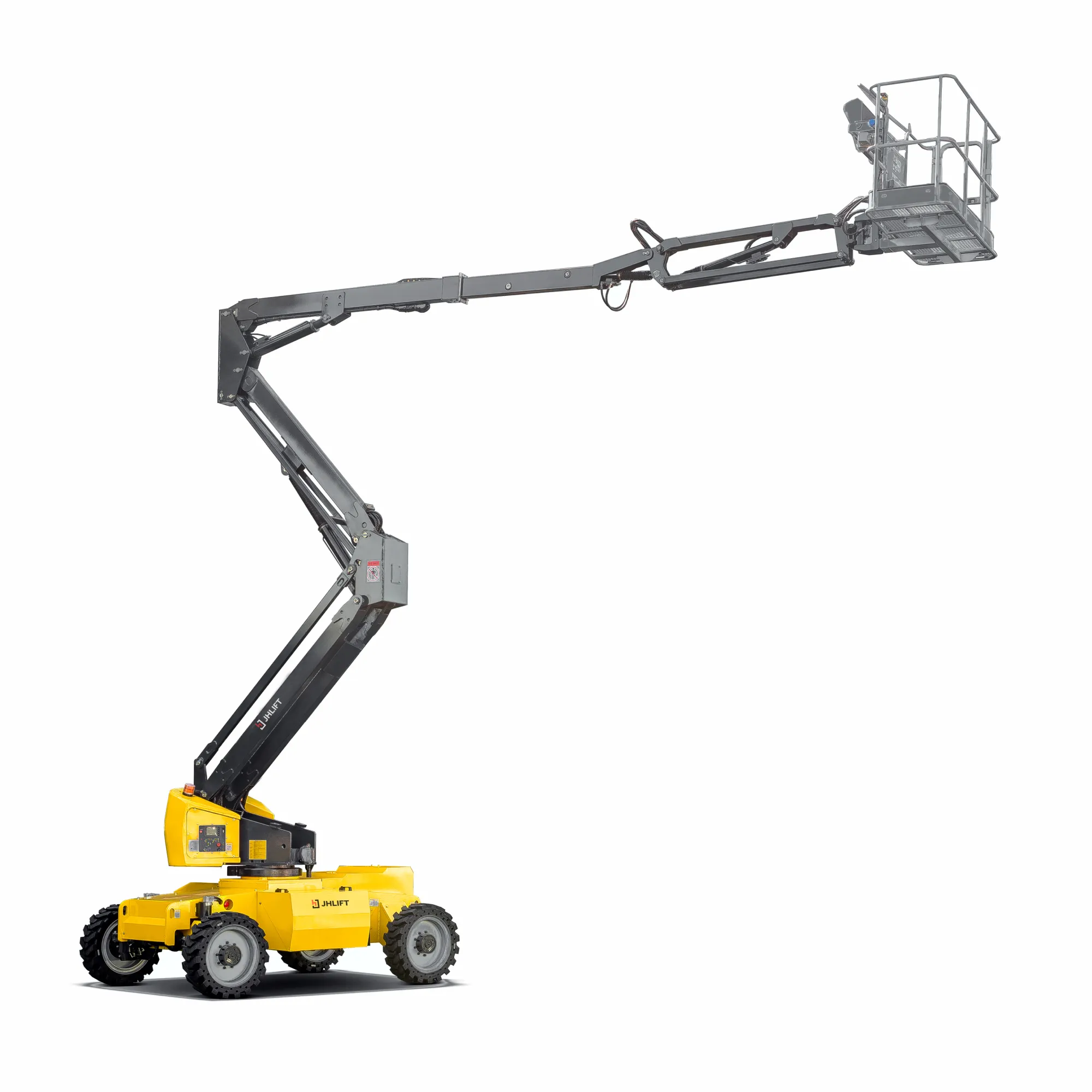 Дизельный коленчатый подъемник JHLIFT HZ200H, р/в 20200 мм, г/п 230 кг