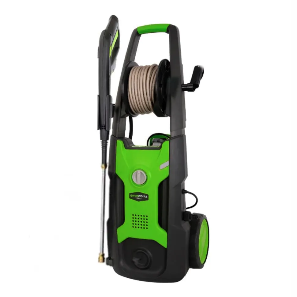 Мойка высокого давления электрическая Greenworks GPWG5II, 2000W, 140 bar