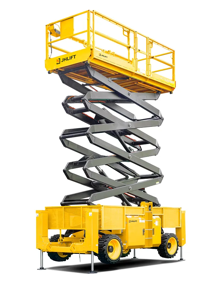 Дизельный ножничный подъемник JHLIFT HS1223RH, р/в 12000 мм, г/п 1150 кг