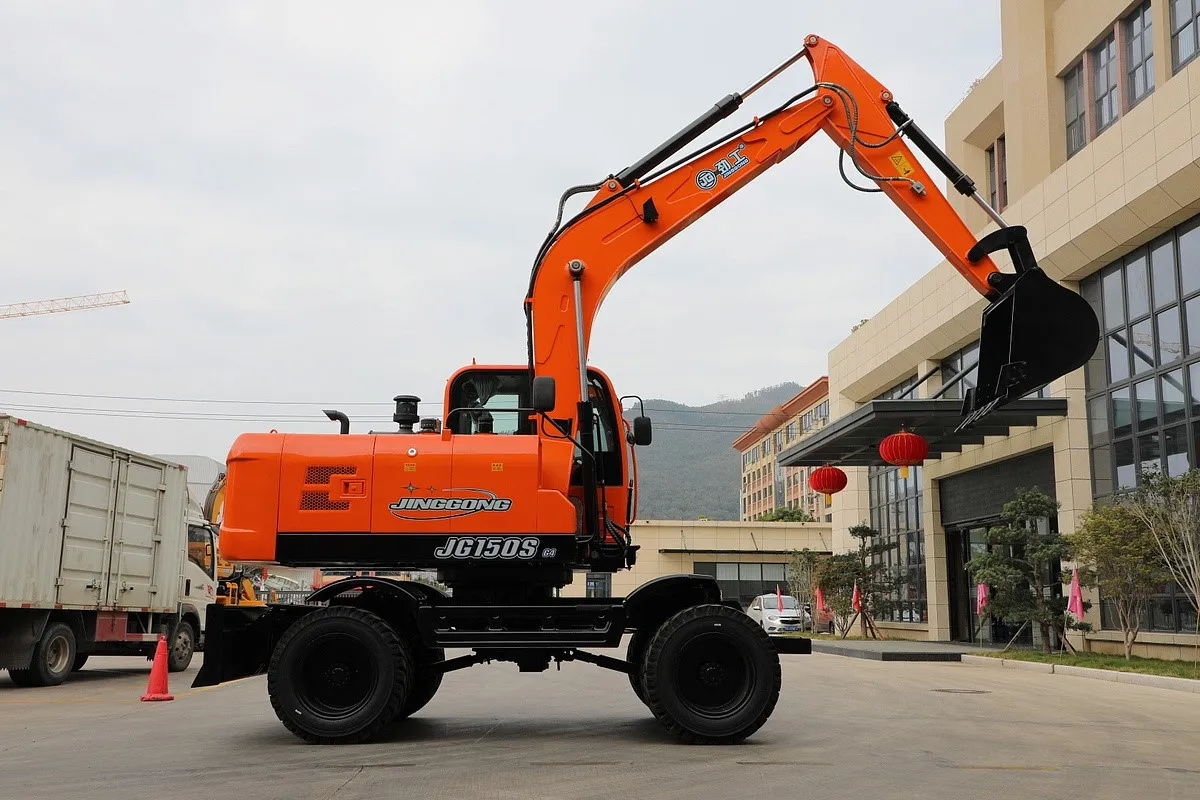 Экскаватор колесный Jinggong JG150S