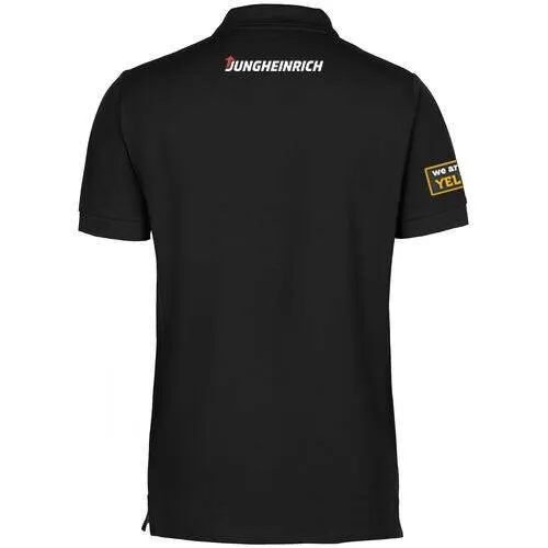 Футболка-поло мужская черная