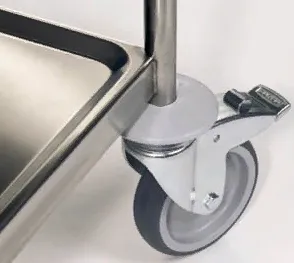 Тележка для порционной раздачи пищи, 3 отсека, продольная загрузка SPA/O 3/24 Hupfer