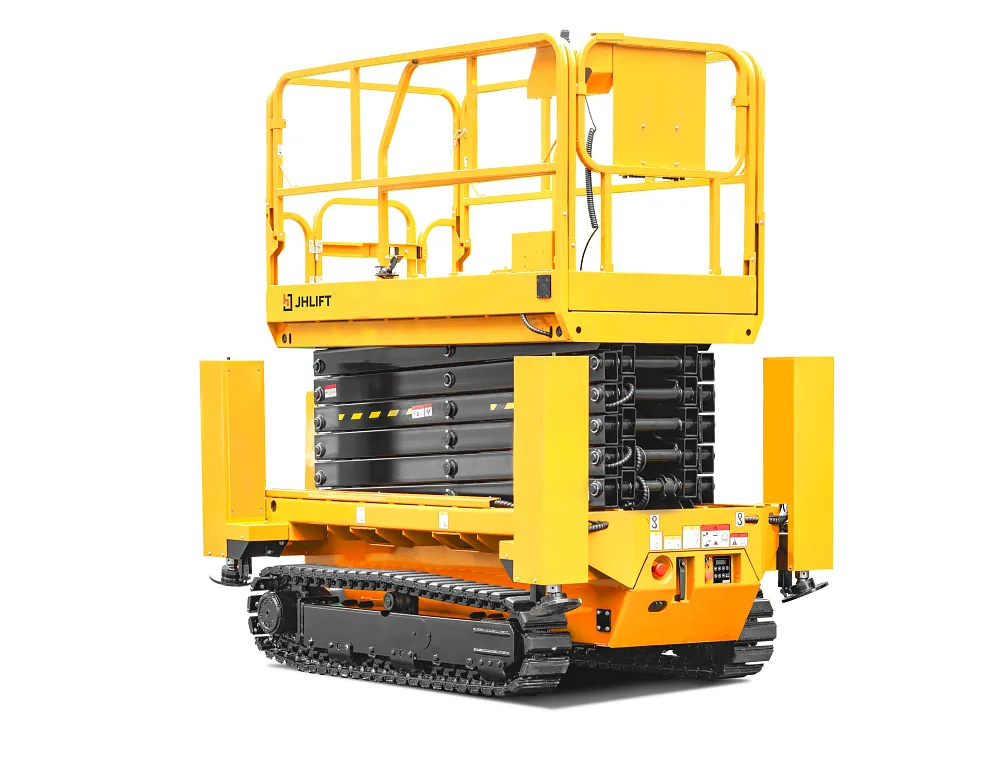 Электрический ножничный подъемник JHLIFT HS0608TA, р/в 6500 мм, г/п 230 кг