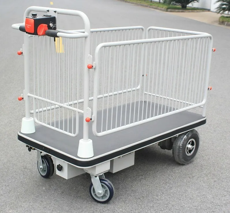 Электрическая тележка HG-1050 (с бортами)
