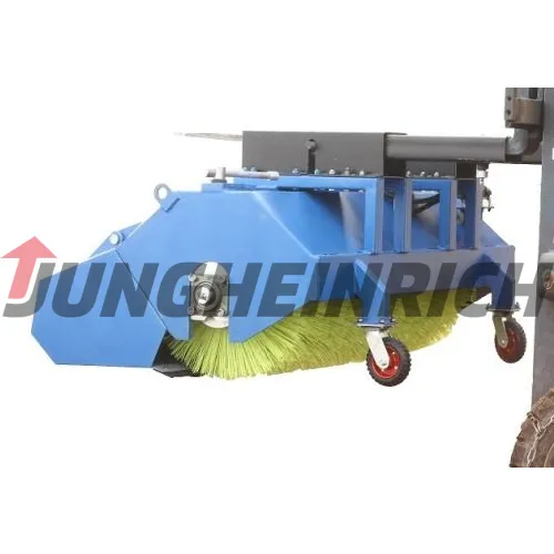 Щетка подметальная с бункером для сбора пыли (крепление на вилы)