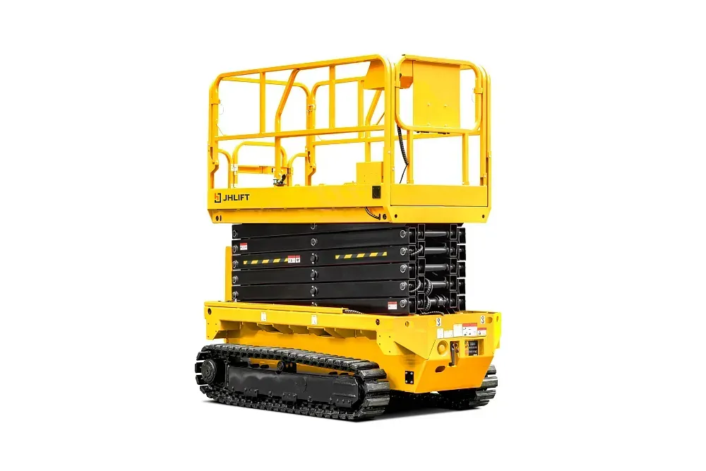 Электрический ножничный подъемник JHLIFT HS0608TP, р/в 6500 мм, г/п 230 кг