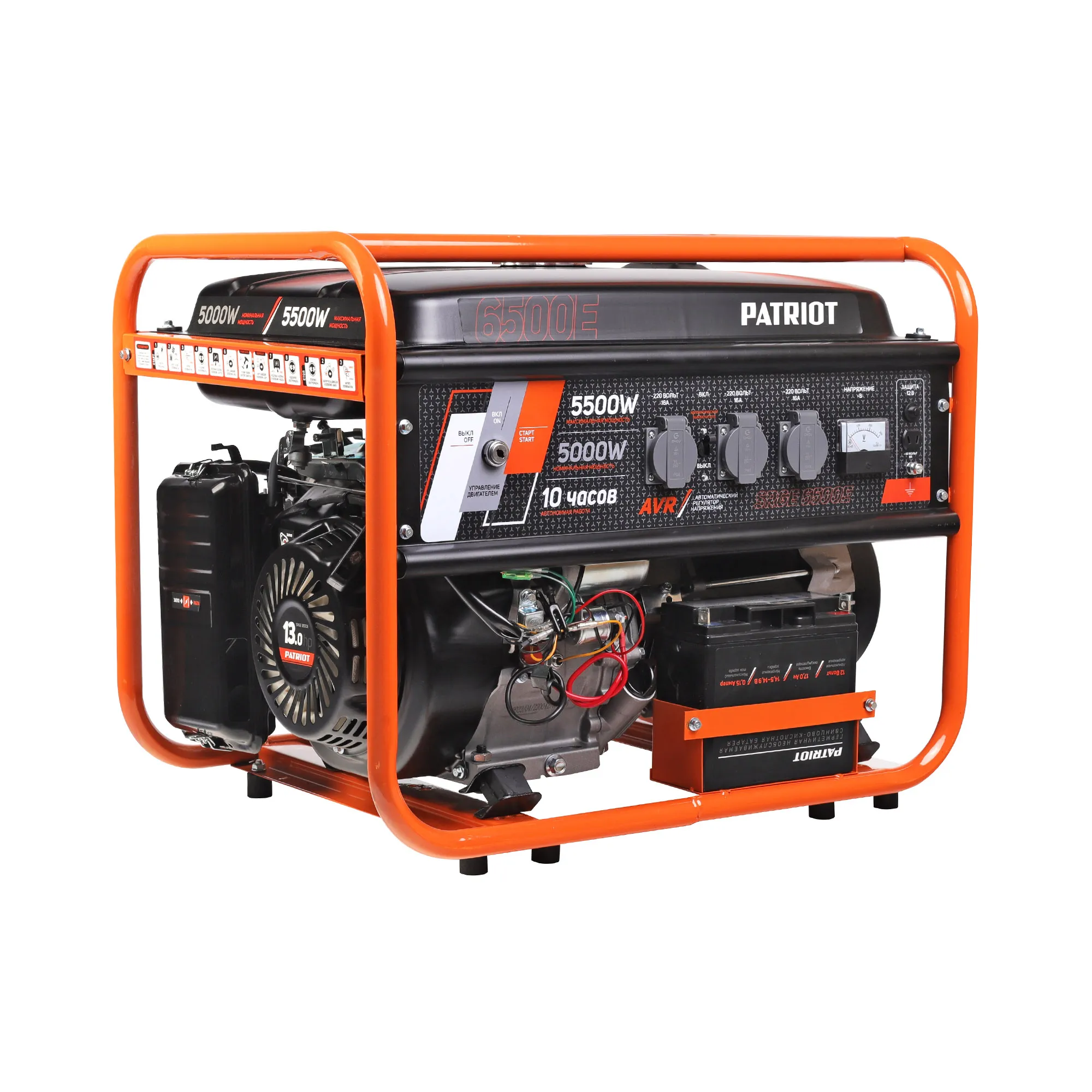 Генератор бензиновый PATRIOT Max Power SRGE 6500E