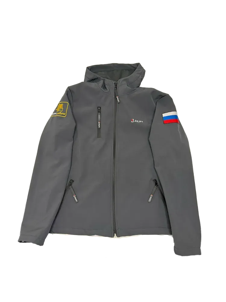 Куртка софтшел с капюшоном