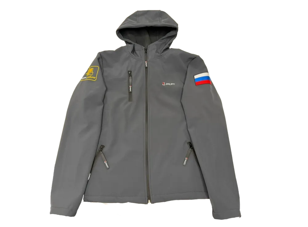 Куртка софтшел с капюшоном