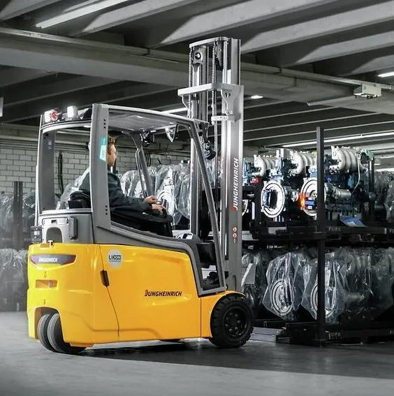 Электрический погрузчик Jungheinrich EFG DZ 215, 4800 мм