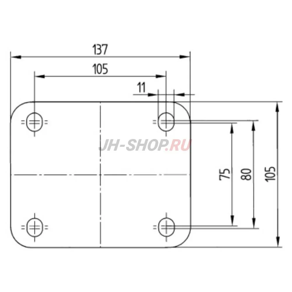 Колесо Tente ZETA 4680IEP