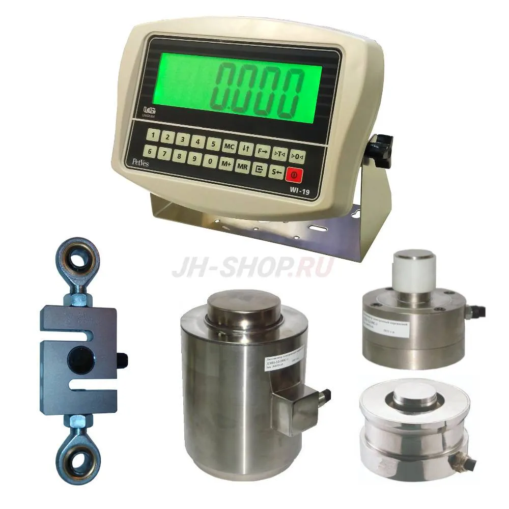 Электронный динамометр сжатия ПетВес ДЭП/6 (2 класс)