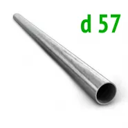 Стойка оцинкованная d57 мм высота 4 метра