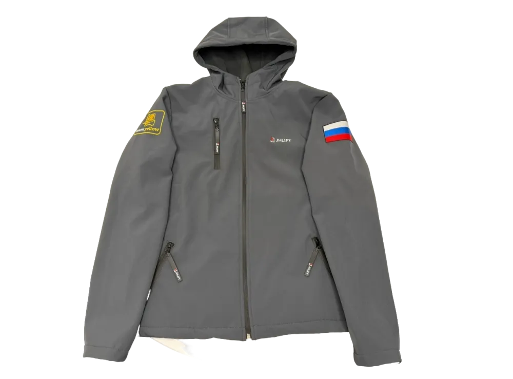 Куртка софтшел с капюшоном