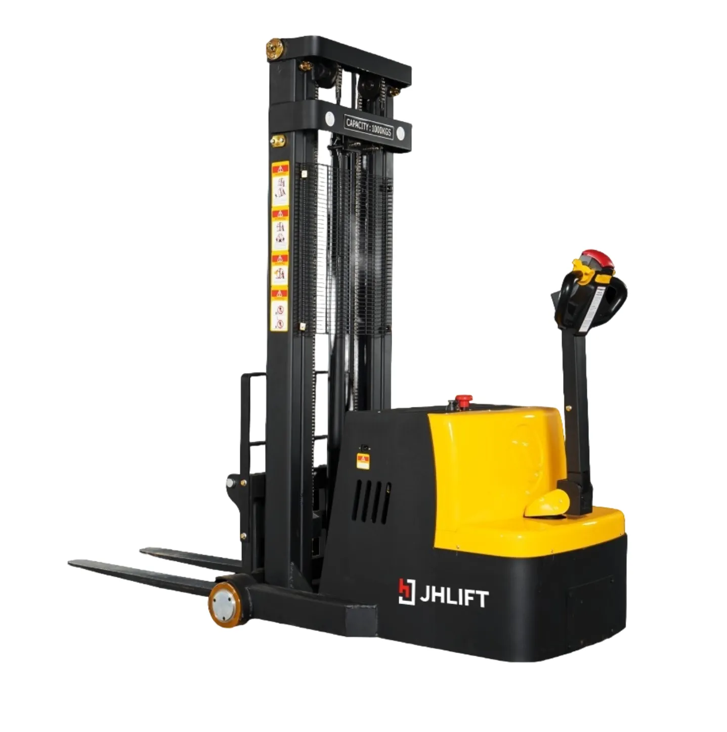 Штабелер электрический самоходный JHLIFT CB08i с противовесом, Li-Ion батарея
