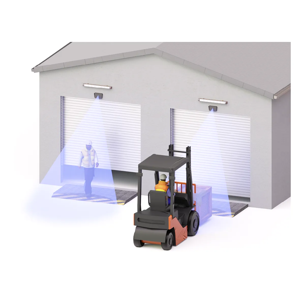 Радарный датчик управления открытием (закрытием) дверей