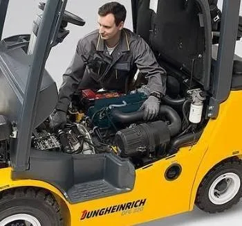 Техническое обслуживание вилочных погрузчиков Jungheinrich