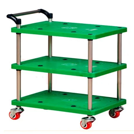 Тележка пластиковая трехъярусная – ТПР3 картинка