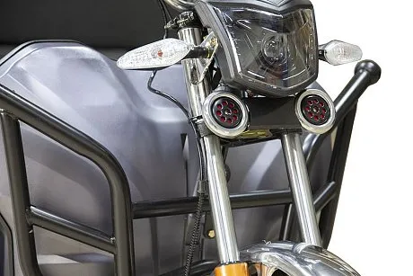 Грузовой электротрицикл Rutrike Гибрид 1500 60V1000W серый картинка