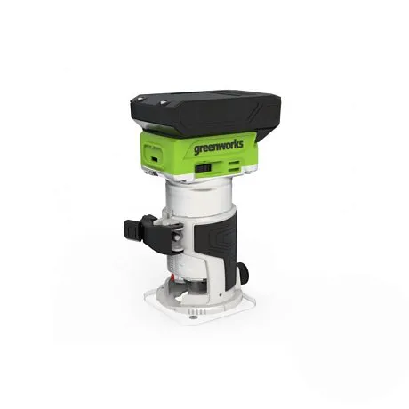 Фрезер аккумуляторный Greenworks G24RO, 24V, без АКБ и ЗУ картинка
