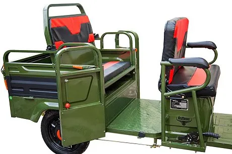 Грузовой электротрицикл Rutrike Вояж-П 1200 Трансформер 60V800W картинка