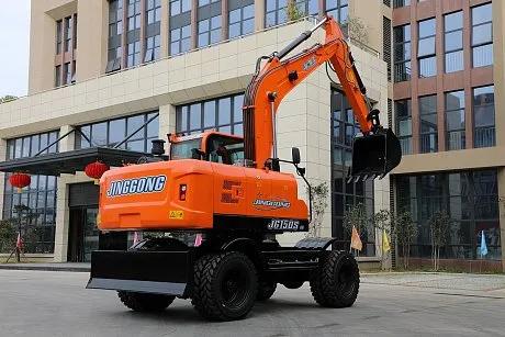 Экскаватор колесный Jinggong JG150S картинка