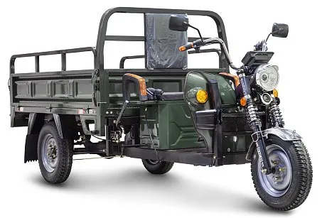 Грузовой электротрицикл Rutrike D4 1800 60V1500W зеленый картинка