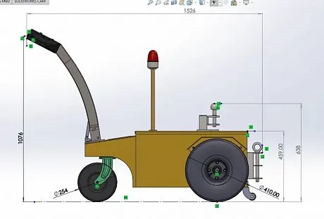 Электрический тягач HG-131, б/м 4500 кг картинка