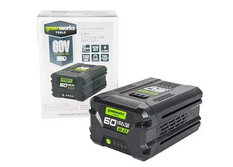 Аккумулятор Greenworks G60B2, 60 В, 2 Ач картинка