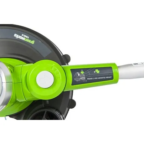 Триммер электрический Greenworks Deluxe GST5033M, 500W, 30 см картинка