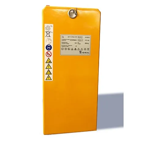АКБ свинцово-кислотная Signal Energy 24 В, 375 Ач для тележек Yale картинка