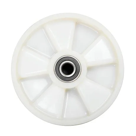 Гидравлическая тележка (рохля) JHLIFT WH-25S-H из нержавеющей стали, 2500 кг, 1150х550 мм, с нейлоновыми колесами картинка