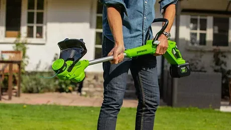 Триммер Greenworks G24LT28 24V, 30 см картинка