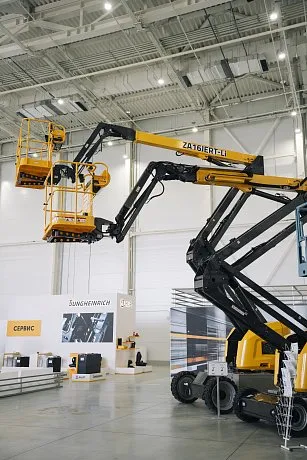 Электрический коленчатый подъемник ZOOMLION ZA14NJE-Li, р/в 16000 мм, г/п 230 кг  картинка