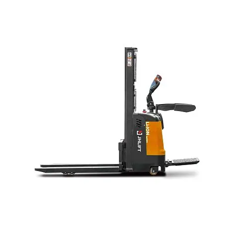 Штабелер электрический самоходный JHLIFT CDD 15 WHL с платформой оператора, 2500 мм, Li-Ion батарея картинка